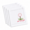 Par-Tee Girl Cocktail Napkins - Set of 4