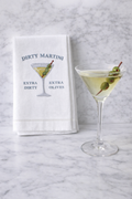 Dirty Martini Linen Tea Towels